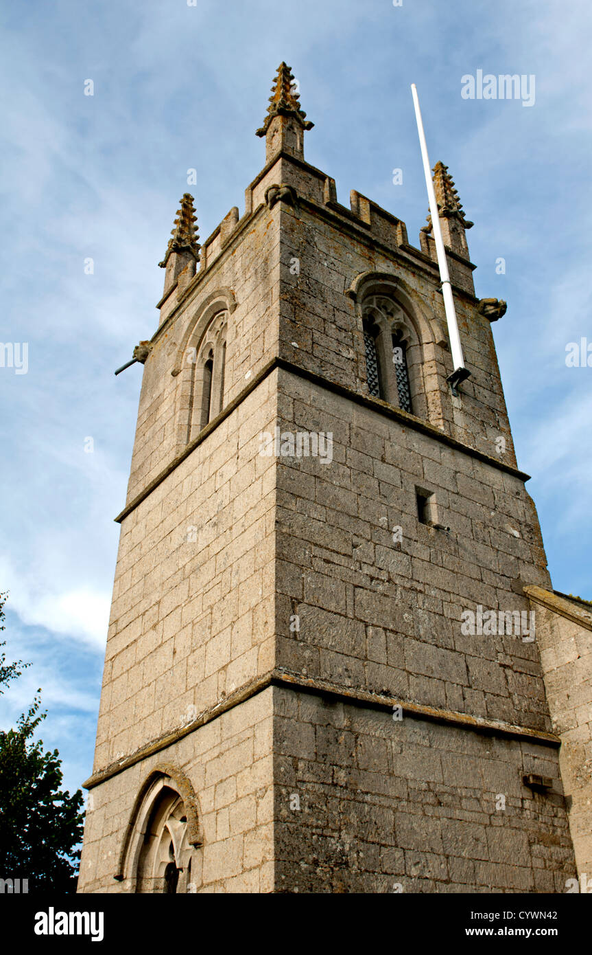 St Michael`s Church, Gunby, Lincolnshire, England, UK Stock Photo